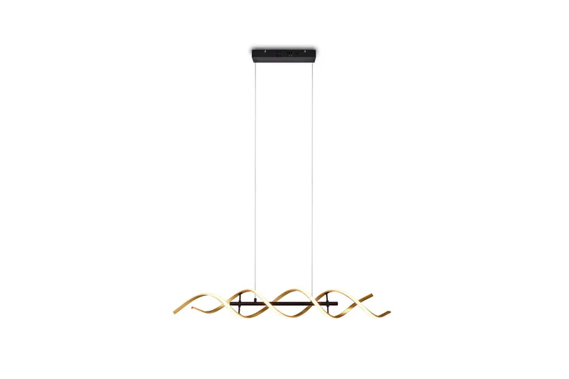 Sequence LED-Pendellampe Matt Messing/Matt Svart - Trio Lighting - Belysning - Innendørsbelysning & Lamper - Taklampe - Pendellamper & Hengelamper