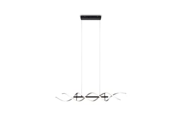 Sequence LED-Pendellampe Børstet Aluminium/Matt Svart - Trio Lighting - Belysning - Innendørsbelysning & Lamper - Taklampe - Pendellamper & Hengelamper