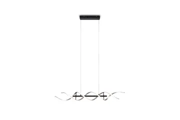 Sequence LED-Pendellampe Børstet Aluminium/Matt Svart - Trio Lighting - Belysning - Innendørsbelysning & Lamper - Taklampe - Pendellamper & Hengelamper