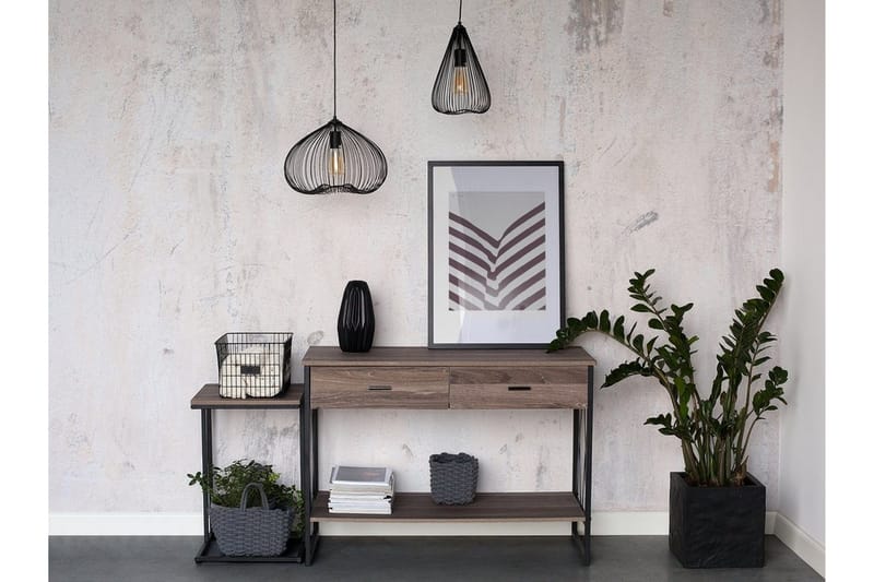 Tordino Plafond 38 cm, Svart