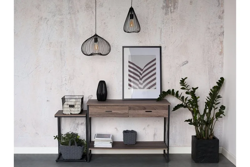 Tordino Plafond 38 cm, Svart