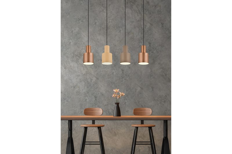 Trio Lighting Agudo Taklampe 4L E27 Flerfarget - Belysning - Innendørsbelysning & Lamper - Taklampe - Pendellamper & Hengelamper