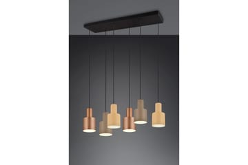 Trio Lighting Agudo taklampe 6L E27 flerfarget - Belysning - Innendørsbelysning & Lamper - Taklampe - Pendellamper & Hengelamper