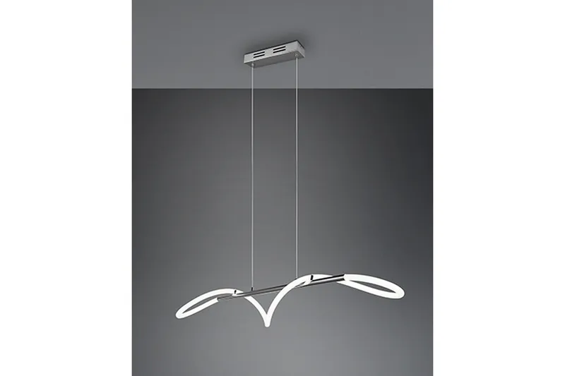 Trio Lighting Argos LED Taklampe Krom 4000K - Belysning - Innendørsbelysning & Lamper - Taklampe - Pendellamper & Hengelamper