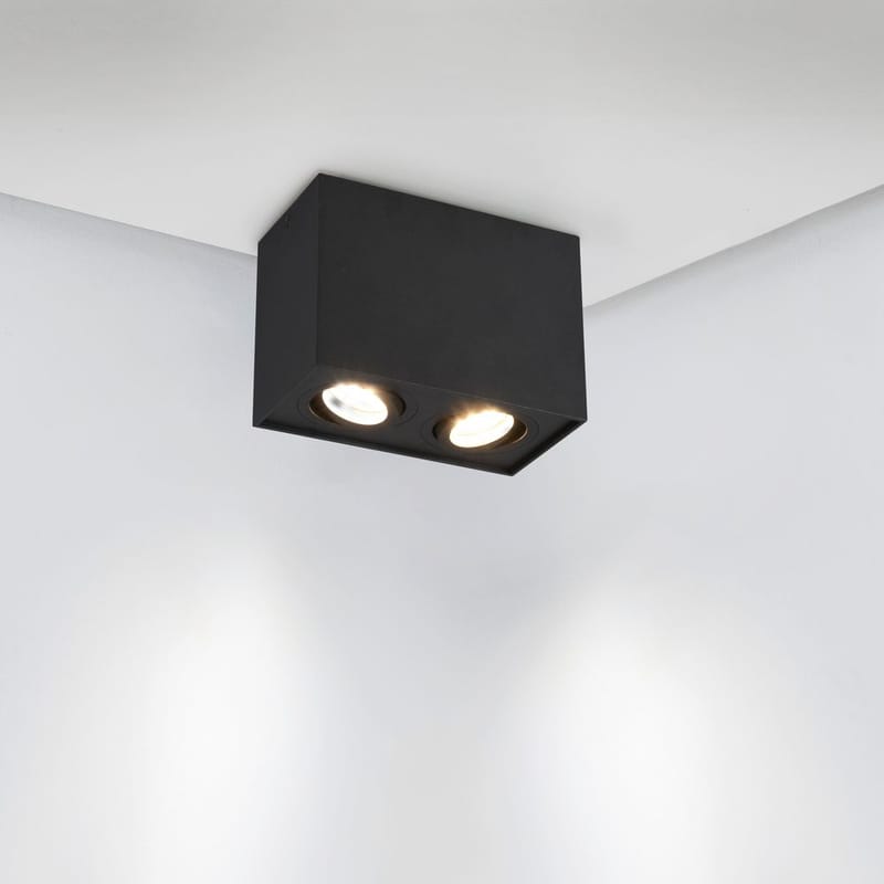 Plafond Biscuit - Matt svart - Belysning - Innendørsbelysning & Lamper - Taklampe - Takplafond