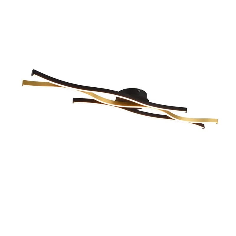 Plafond Blaze - Matt messing - Belysning - Innendørsbelysning & Lamper - Taklampe - Takplafond