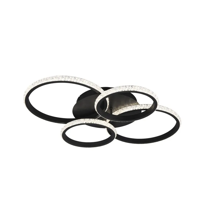 Plafond Cires, Matt svart