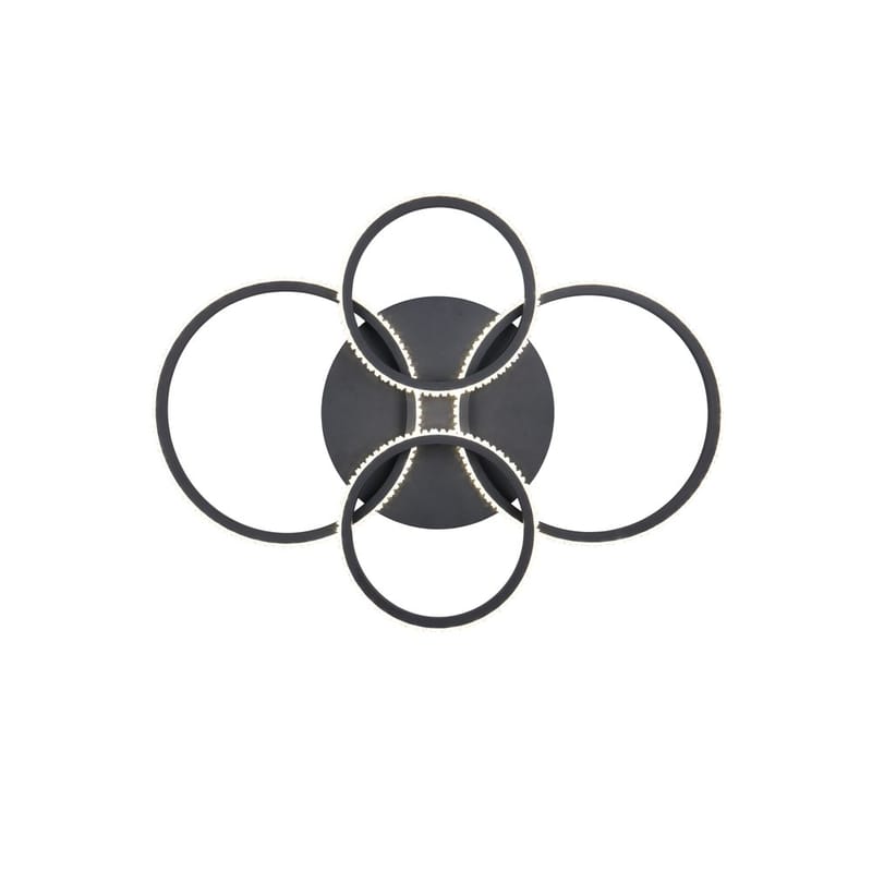 Plafond Cires - Matt svart - Belysning - Innendørsbelysning & Lamper - Taklampe - Takplafond