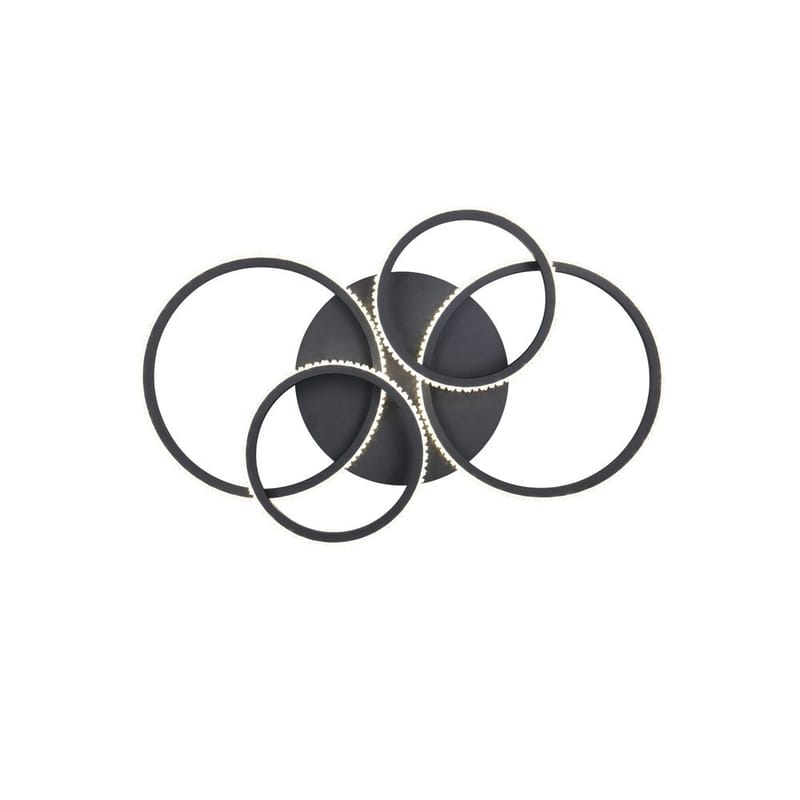 Plafond Cires - Matt svart - Belysning - Innendørsbelysning & Lamper - Taklampe - Takplafond