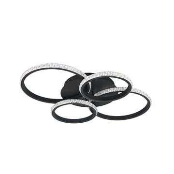 Plafond Cires - Matt svart - Belysning - Innendørsbelysning & Lamper - Taklampe - Takplafond