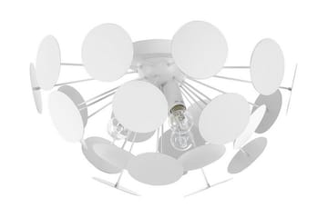 Plafond Damatria - Hvit - Belysning - Innendørsbelysning & Lamper - Taklampe - Takplafond