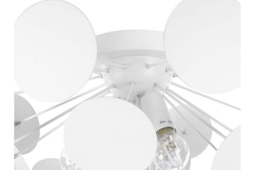 Plafond Damatria - Hvit - Belysning - Innendørsbelysning & Lamper - Taklampe - Takplafond