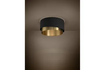 Plafond Eglo Manderline Svart/Messing - Belysning - Innendørsbelysning & Lamper - Taklampe - Takplafond