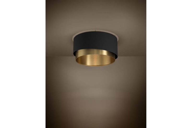 Plafond Eglo Manderline Svart/Messing - Belysning - Innendørsbelysning & Lamper - Taklampe - Takplafond