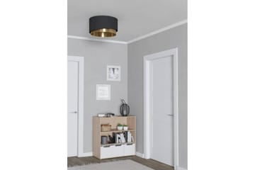 Plafond Eglo Manderline Svart/Messing - Belysning - Innendørsbelysning & Lamper - Taklampe - Takplafond