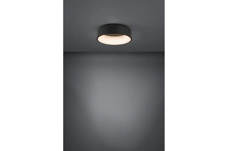 Plafond Eglo Marghera 45 cm, Svart - 45 cm, Svart - Belysning - Innendørsbelysning & Lamper - Taklampe - Takplafond