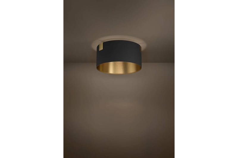 Plafond Eglo Tortola 1 Svart/Messing - Belysning - Innendørsbelysning & Lamper - Taklampe - Takplafond
