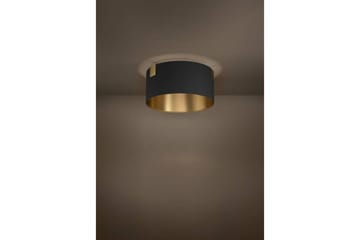 Plafond Eglo Tortola 1 Svart/Messing - Belysning - Innendørsbelysning & Lamper - Taklampe - Takplafond