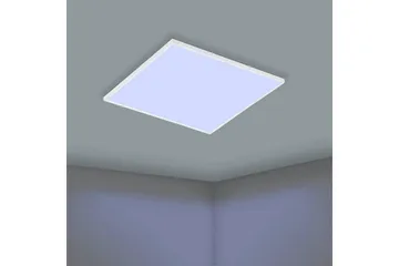 Plafond Eglo Trupiana Hvit 437x437 mm - 437x437 mm - Belysning - Innendørsbelysning & Lamper - Taklampe - Takplafond