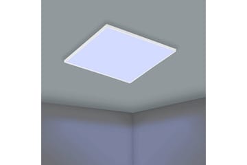 Plafond Eglo Trupiana Hvit 587x587 mm - 587x587 mm - Belysning - Innendørsbelysning & Lamper - Taklampe - Takplafond