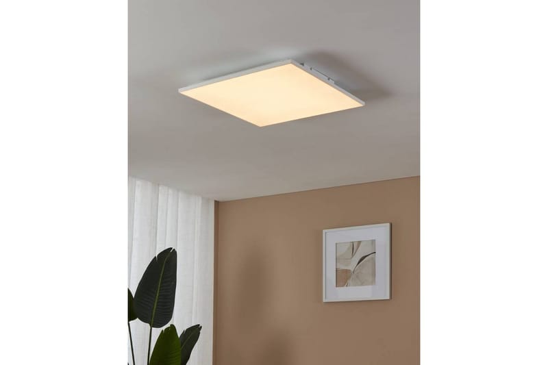 Plafond Eglo Trupiana Hvit 587x587 mm - 587x587 mm - Belysning - Innendørsbelysning & Lamper - Taklampe - Takplafond