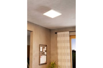 Plafond Eglo Turcona-CCT Hvit 287x287 mm - 287x287 mm - Belysning - Innendørsbelysning & Lamper - Taklampe - Takplafond