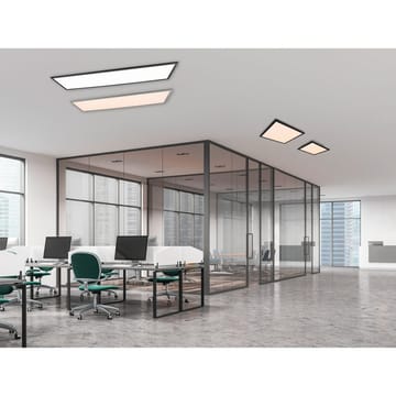 Plafond Gamma - 119x29 cm, Matt svart - Belysning - Innendørsbelysning & Lamper - Taklampe - Takplafond