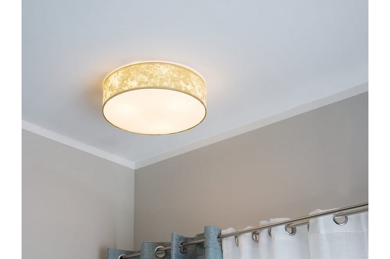 Plafond Rena 12 cm - Gull - Taklampe soverom - Kjøkkenlampe & taklampe kjøkken - Lamper gang - Vinduslampe - Pendellamper & Hengelamper - Taklampe stue - Vinduslampe hengende - Taklampe