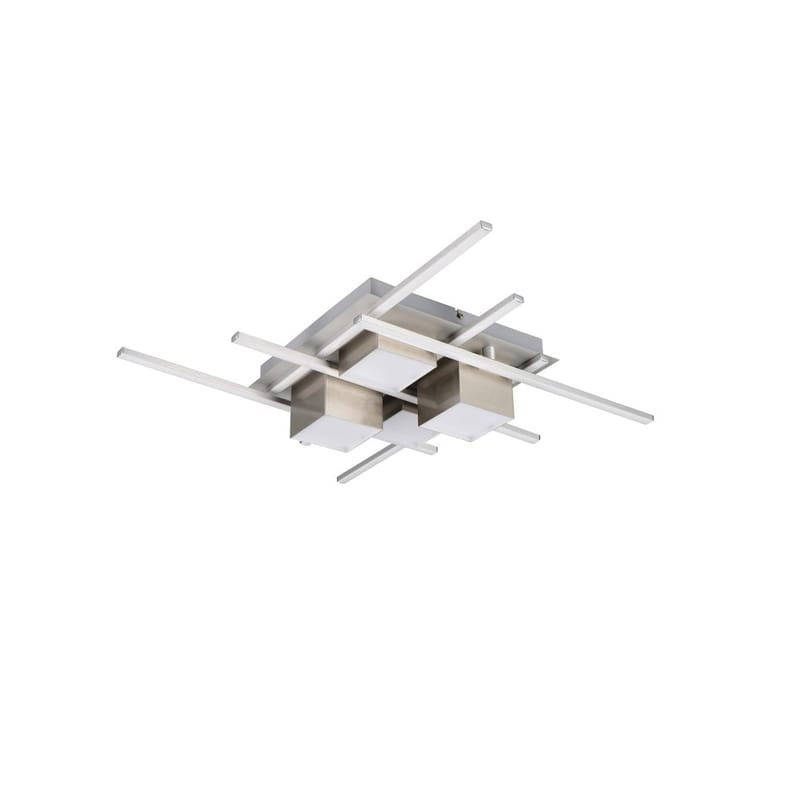 Plafond Roger - Børstet stål - Belysning - Innendørsbelysning & Lamper - Taklampe - Takplafond