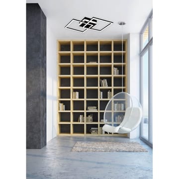 Plafond Venida - Firkant, Svart - Belysning - Innendørsbelysning & Lamper - Taklampe - Takplafond