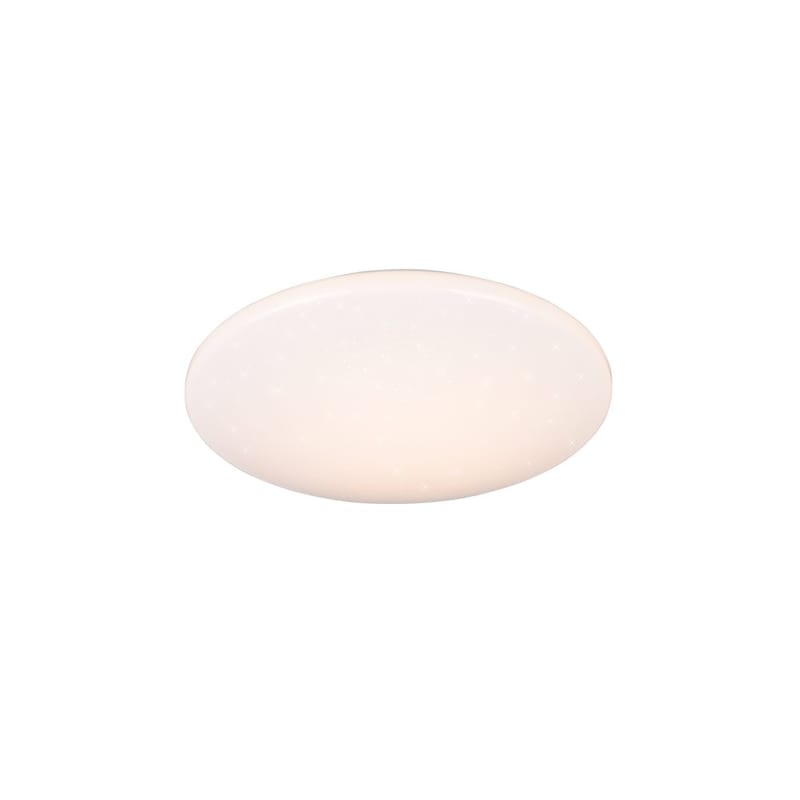 Plafond Pollux, 37 cm, Hvit starlight