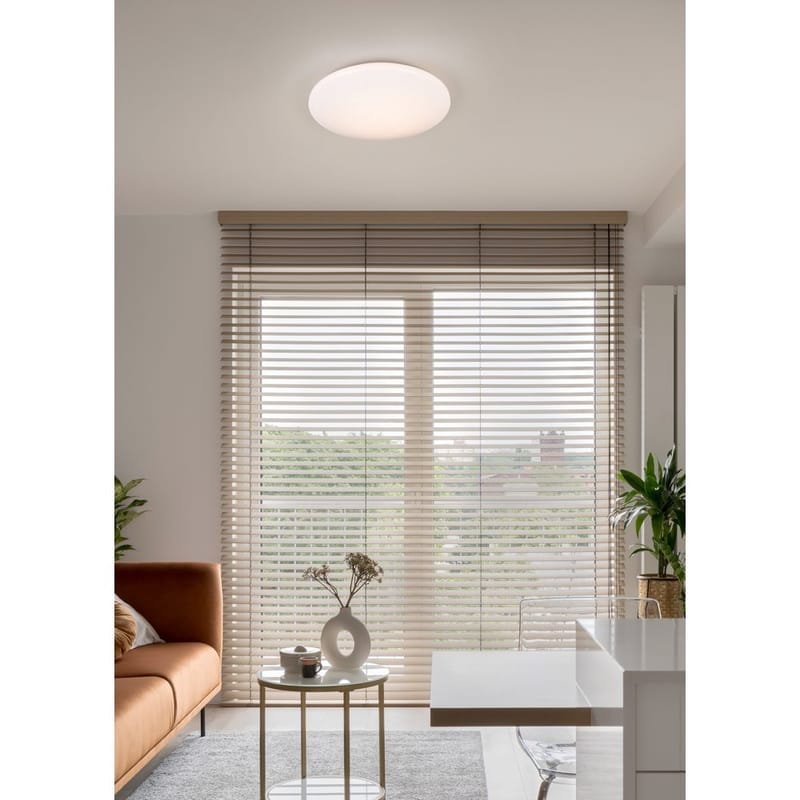 Plafond Pollux - 37 cm, Hvit starlight - Belysning - Innendørsbelysning & Lamper - Taklampe - Takplafond