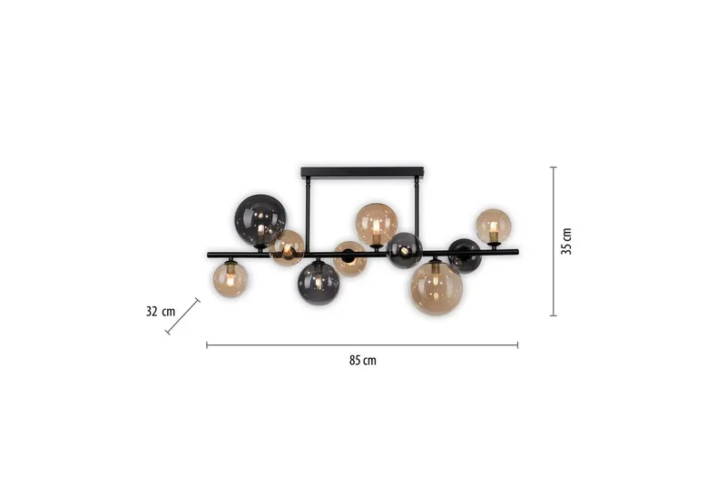Popsicle Paul Neuhaus Taklampe - Belysning - Innendørsbelysning & Lamper - Taklampe - Takplafond