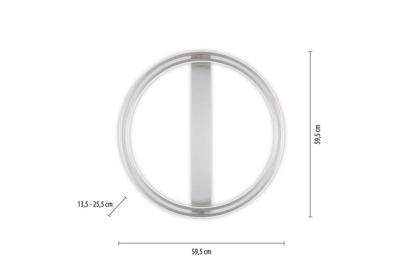 Q-Beluga Paul Neuhaus Taklampe - Belysning - Innendørsbelysning & Lamper - Taklampe - Takplafond