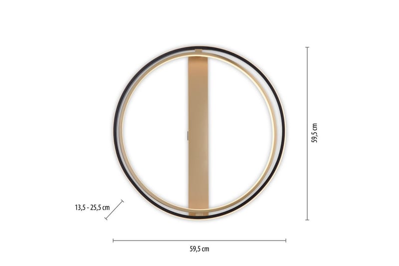 Q-Beluga Paul Neuhaus Taklampe - Belysning - Innendørsbelysning & Lamper - Taklampe - Takplafond