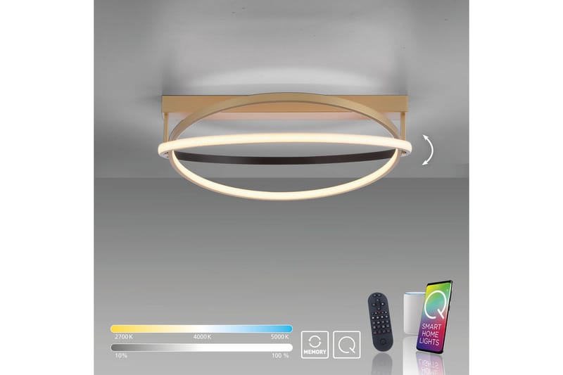 Q-Beluga Paul Neuhaus Taklampe - Belysning - Innendørsbelysning & Lamper - Taklampe - Takplafond