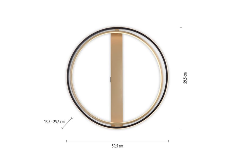 Q-Beluga Paul Neuhaus Taklampe - Belysning - Innendørsbelysning & Lamper - Taklampe - Takplafond