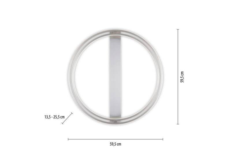 Q-Beluga Paul Neuhaus Taklampe - Belysning - Innendørsbelysning & Lamper - Taklampe - Takplafond