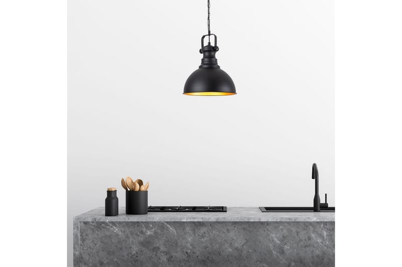 Taklampe Rathour Axiom Svart - Svart - Belysning - Innendørsbelysning & Lamper - Soveromslampe - Taklampe soverom