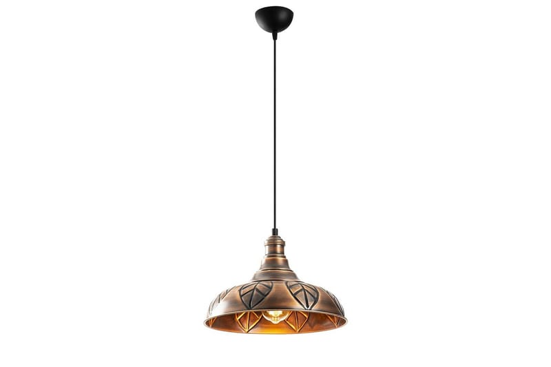 Taklampe Rathour Grit Kobber - Kobber - Belysning - Innendørsbelysning & Lamper - Gulvlampe