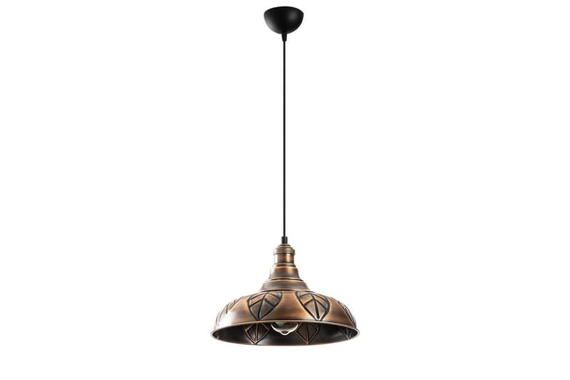 Taklampe Rathour Grit Kobber - Kobber - Belysning - Innendørsbelysning & Lamper - Gulvlampe