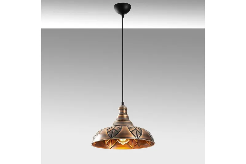 Taklampe Rathour Grit Kobber - Kobber - Belysning - Innendørsbelysning & Lamper - Soveromslampe - Taklampe soverom