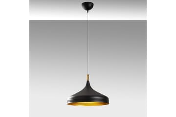 Taklampe Rathour Hexaia Svart / Gull / Antikk - Gull/Kobber/Svart - Belysning - Innendørsbelysning & Lamper - Soveromslampe - Taklampe soverom