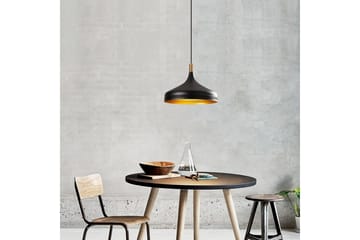 Taklampe Rathour Hexaia Svart / Gull / Antikk - Gull/Kobber/Svart - Belysning - Innendørsbelysning & Lamper - Gulvlampe