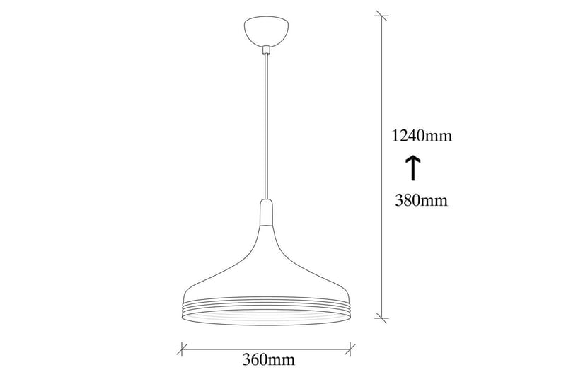 Taklampe Rathour Hexaia Svart / Gull / Antikk - Gull/Kobber/Svart - Belysning - Innendørsbelysning & Lamper - Gulvlampe