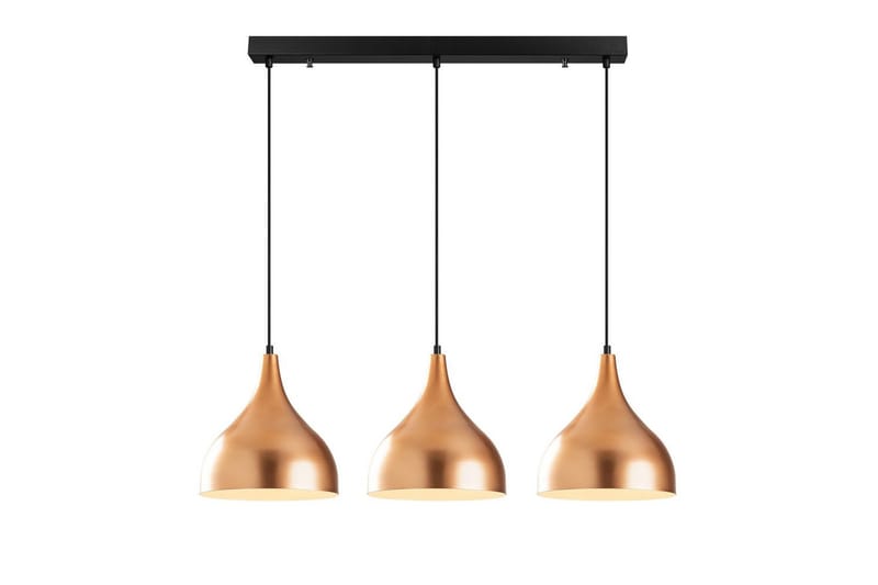 Taklampe Rathour Ignite Kobber / Svart - Kobber/Svart - Belysning - Innendørsbelysning & Lamper - Gulvlampe