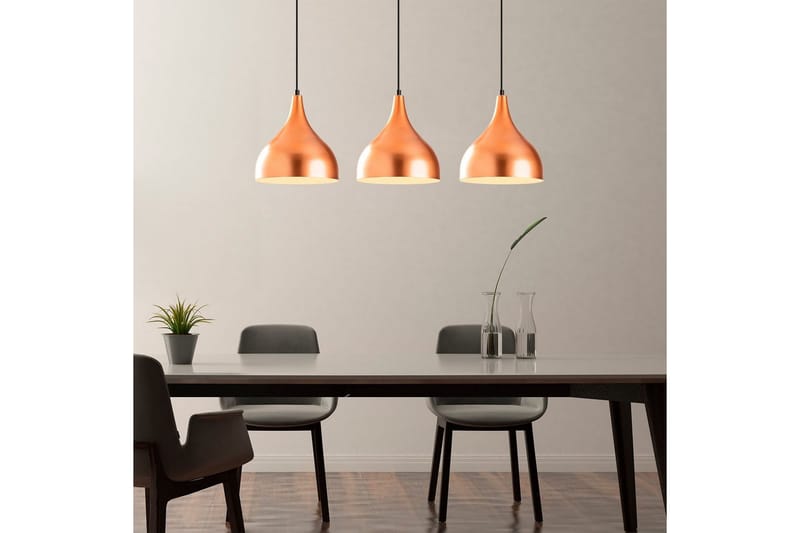 Taklampe Rathour Ignite Kobber / Svart - Kobber/Svart - Belysning - Innendørsbelysning & Lamper - Gulvlampe