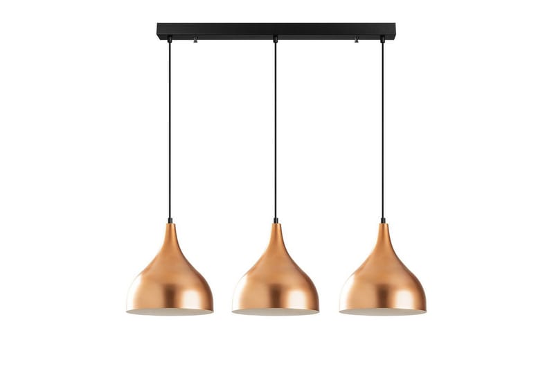 Taklampe Rathour Ignite Kobber / Svart - Kobber/Svart - Belysning - Innendørsbelysning & Lamper - Gulvlampe