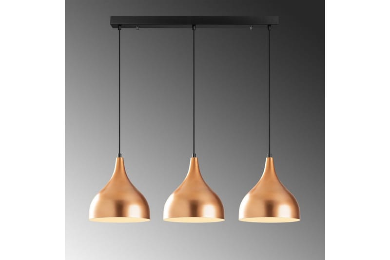 Taklampe Rathour Ignite Kobber / Svart - Kobber/Svart - Belysning - Innendørsbelysning & Lamper - Gulvlampe