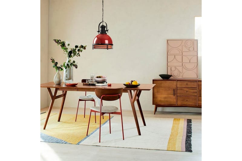 Taklampe Rathour Kelinmoor Rød / Svart - Red/Svart - Belysning - Innendørsbelysning & Lamper - Soveromslampe - Taklampe soverom